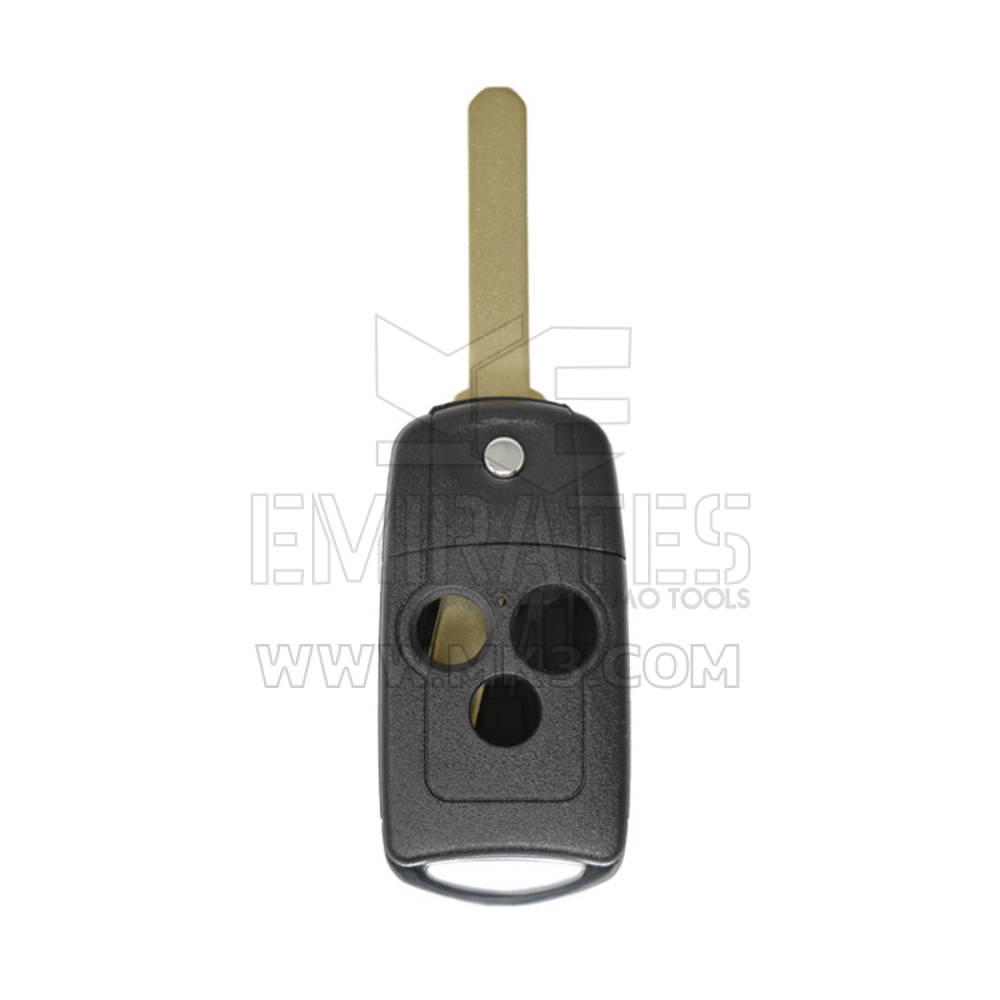 Guscio chiave telecomando Honda Accord modificato di alta qualità con 3 pulsanti, copri chiave telecomando Emirates Keys, sostituzione gusci portachiavi a prezzi bassi.