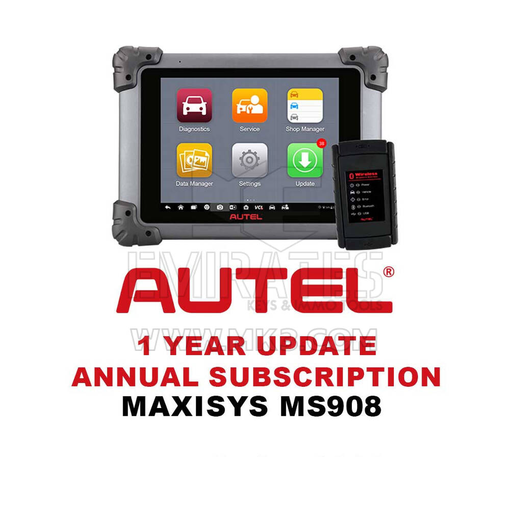 Autel 1 Year Update Subscription for MaxiSYS MS908