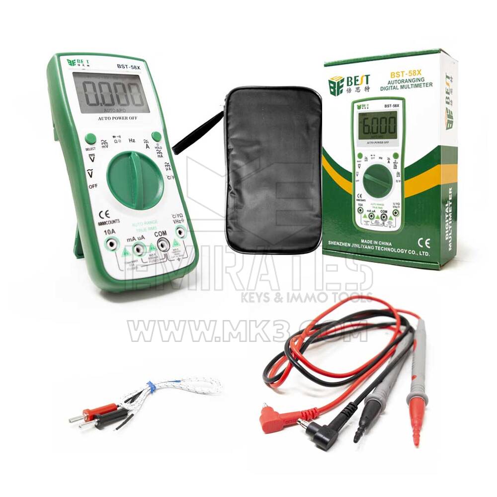 Bestool BST-58X Intelligent Automatic Digital Multimeter | MK3