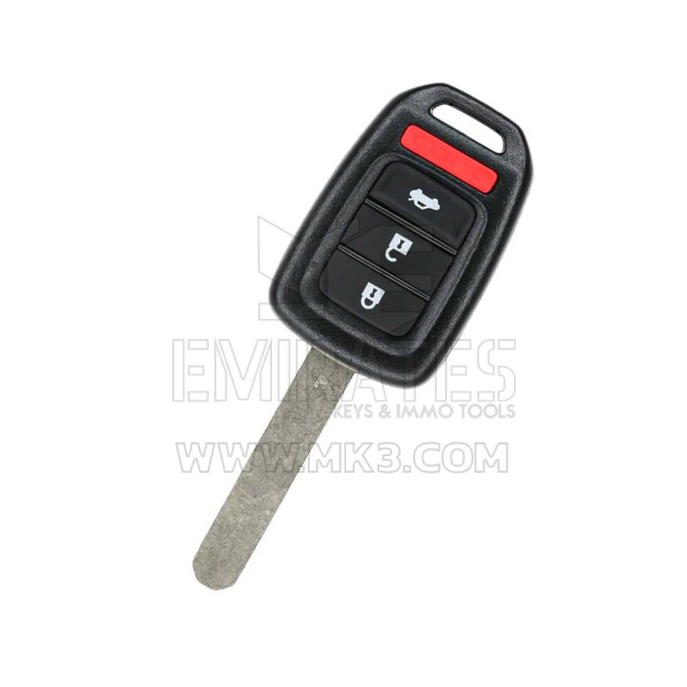 Honda Accord 2013 Original Remote Key 315MHz 4 Buttons 35118-T2A-A20
