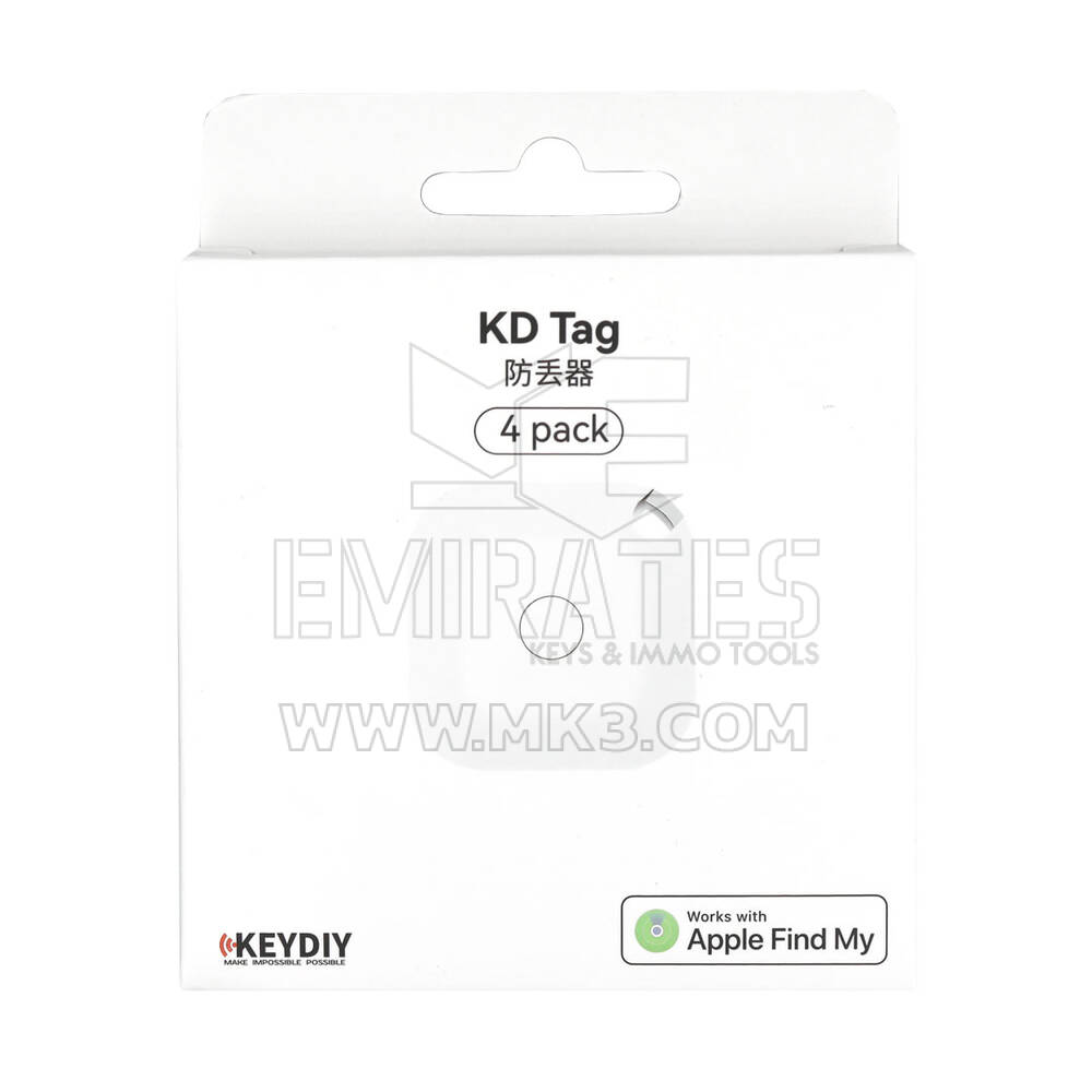 New KD Tag Tracking Device 4 pcs / pack Super Easy Way To Keep Track Of Your Stuff ( Smart Tracker Vehicle Anti-lost GPS Tracker ) | Emirates Keys