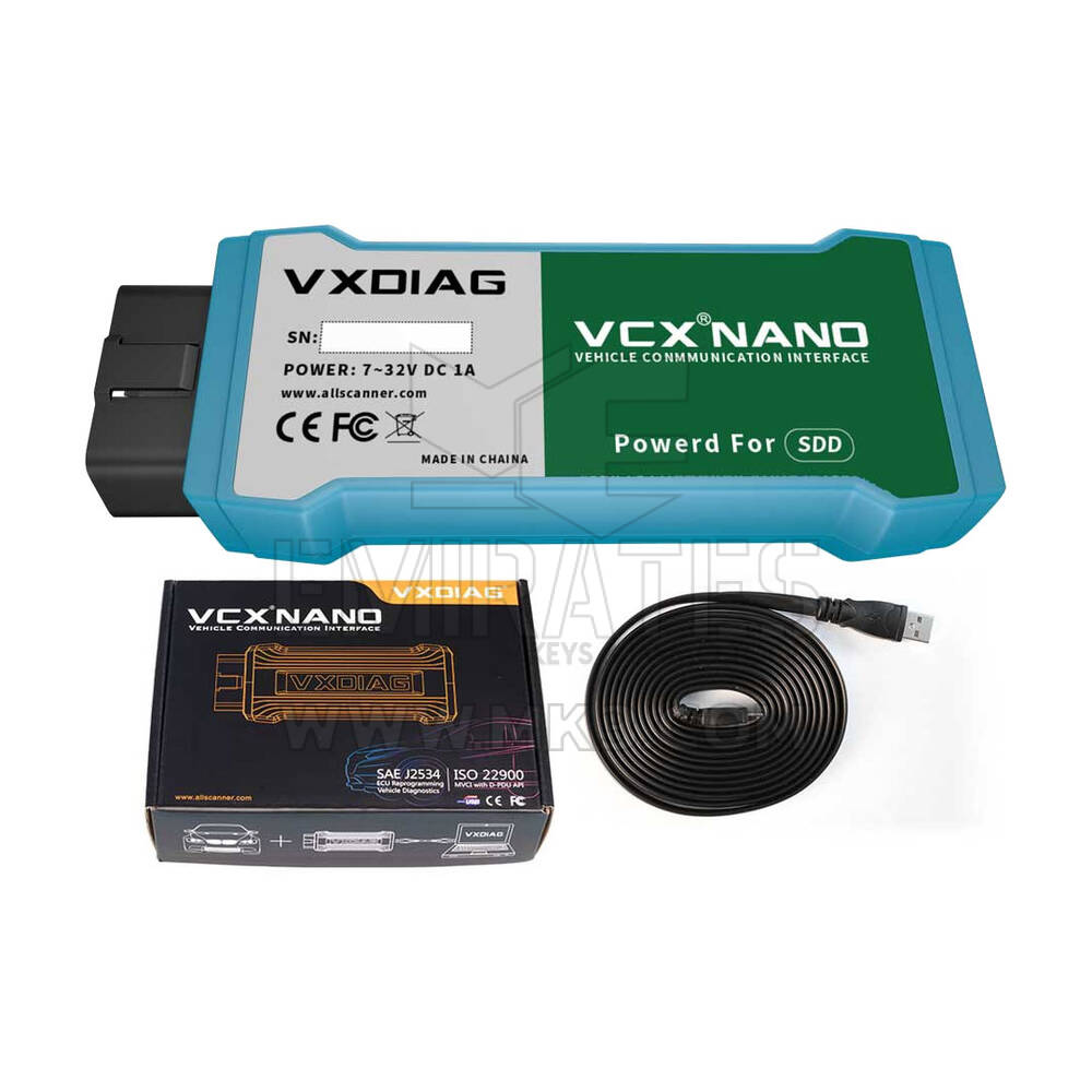 Land Rover / Jaguar USB / WIFI JLR SDD için ALLScanner VCX NANO | MK3
