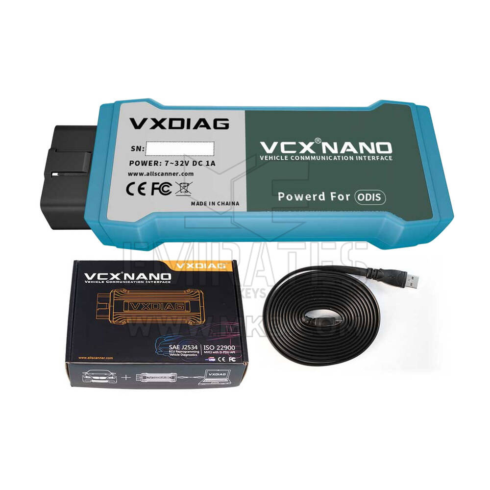 Volkswagen USB / WIFI PW890 ODIS için ALLScanner VCX NANO | MK3