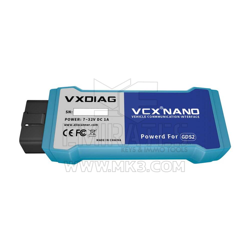 ALLScanner VCX NANO pour GM / OPEL USB / WIFI PW160 GDS2 Outil de diagnostic