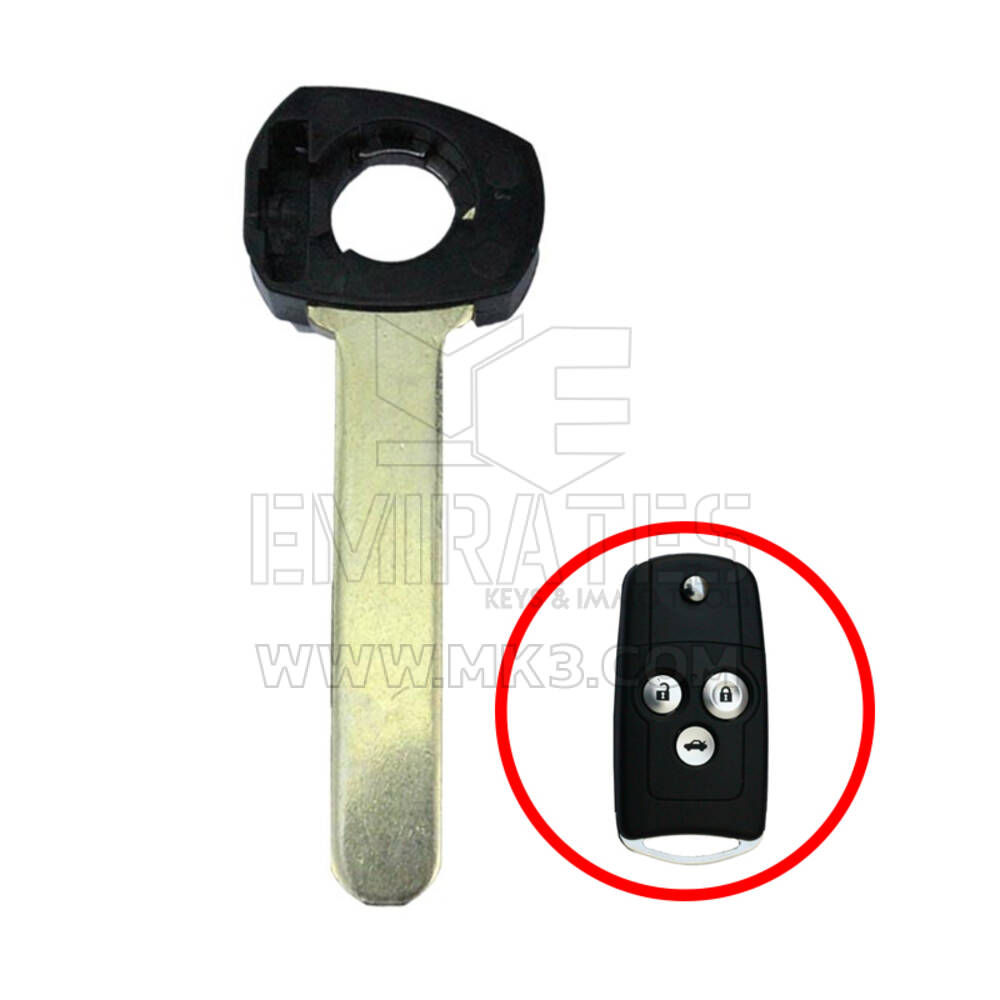 Honda Flip Remote blade HON66