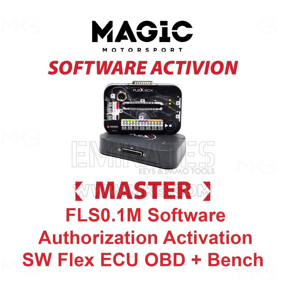 MAGIC FLS0.1M Software-Autorisierungsaktivierung SW Flex ECU (Autos, Lieferwagen, Fahrräder) OBD + Bench Master