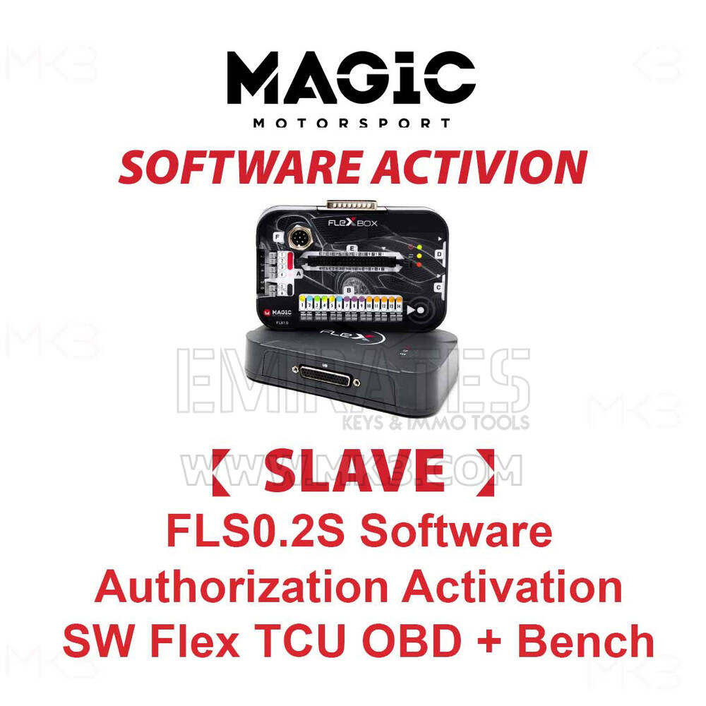 MAGIC FLS0.2S Software Authorization Activation SW Flex TCU OBD + Bench Slave