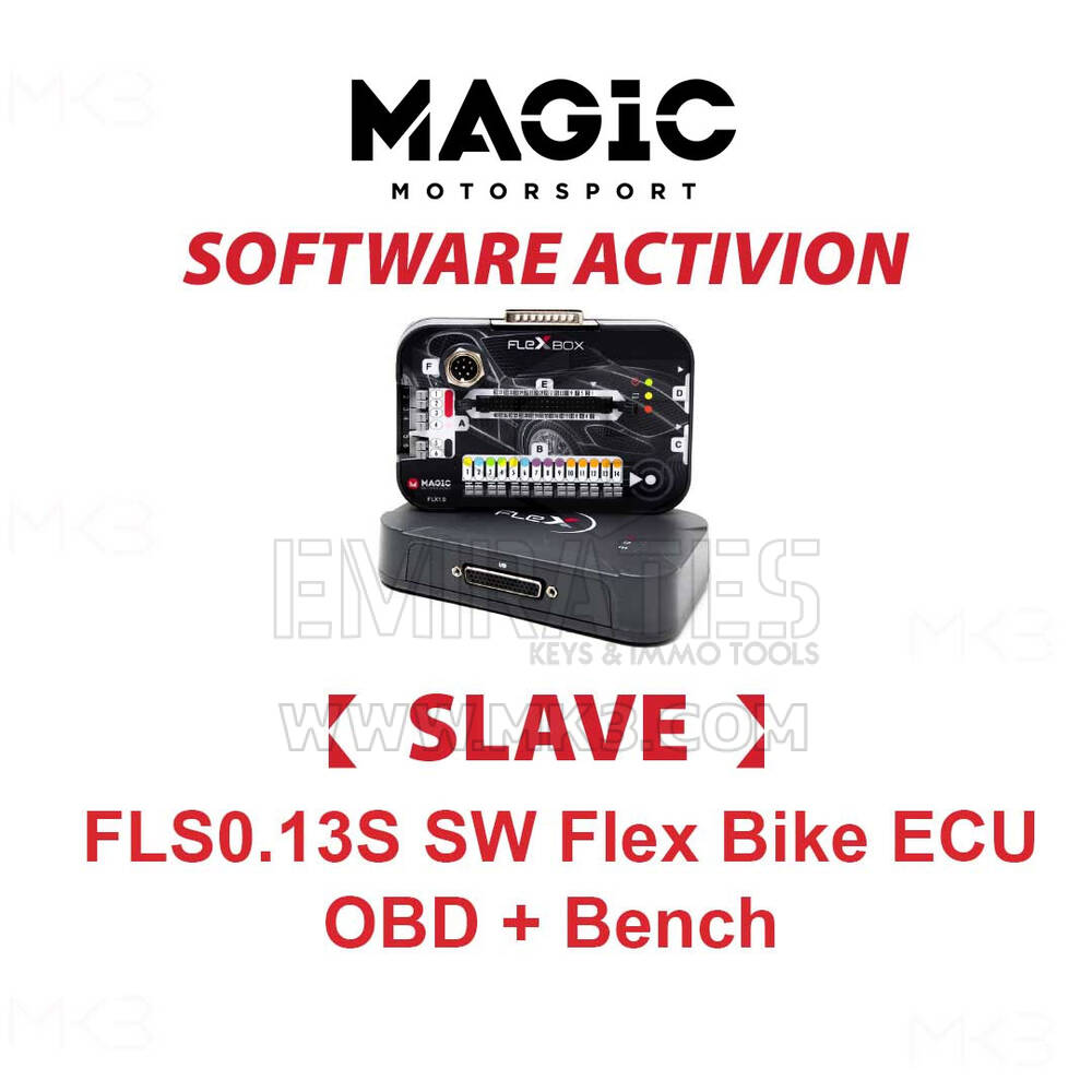 MAGIC FLS0.13S SW Flex Bisiklet ECU OBD + Bench Slave Yazılım Yetkilendirme Aktivasyonu
