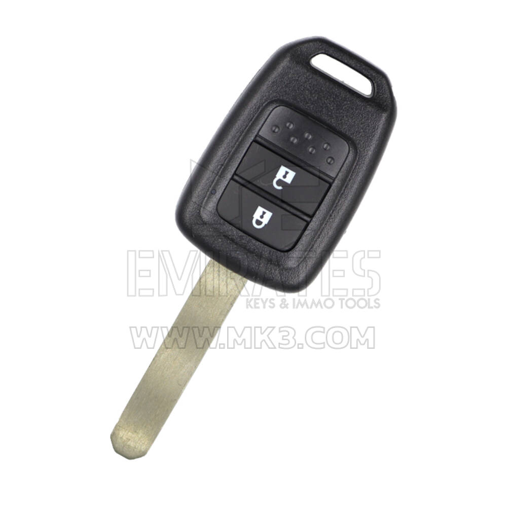 Honda Civic 2014 chave remota original 2 botões 433MHz ID47 transponder