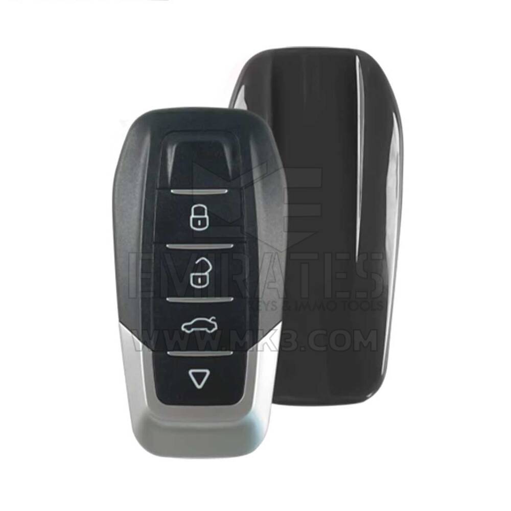 Xhorse Universal Remote Key 4 Button for VVDI Key Tool Black Back Cover XKFEF6EN