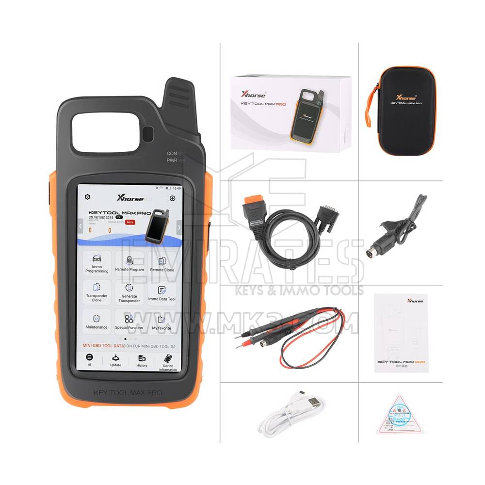 Xhorse VVDI Key Tool Max Pro Remote Programmer | MK3 مبرمج عن بعد متعدد اللغات