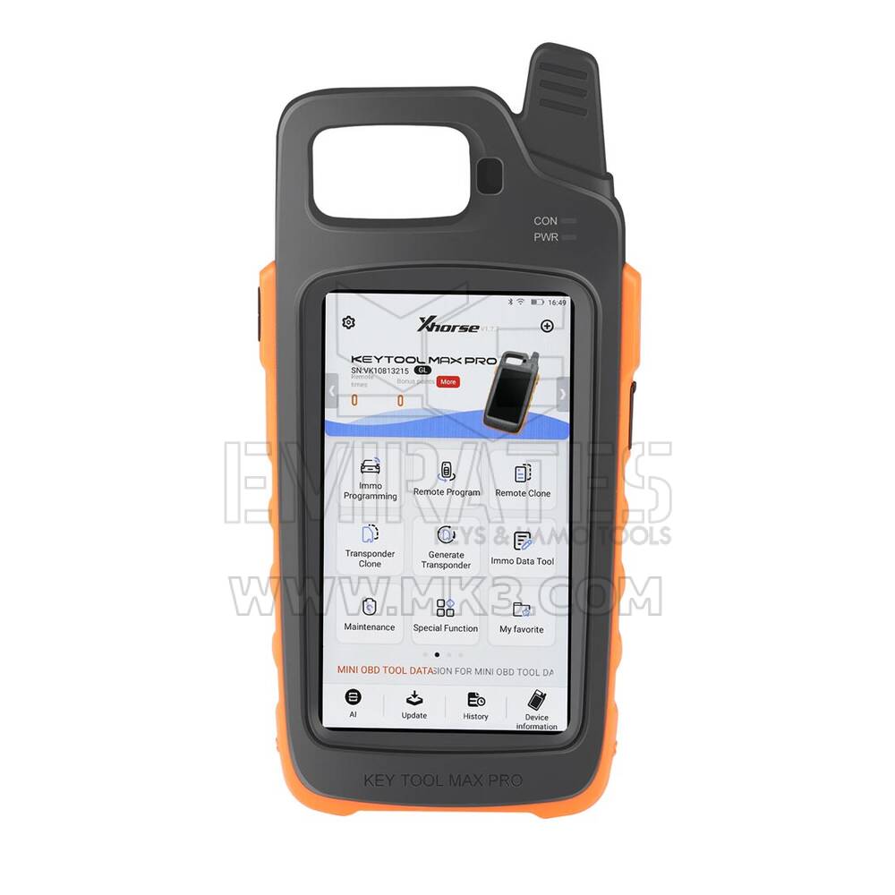 Xhorse VVDI Key Tool Max Pro XDKMP0EN Programador remoto multilíngue