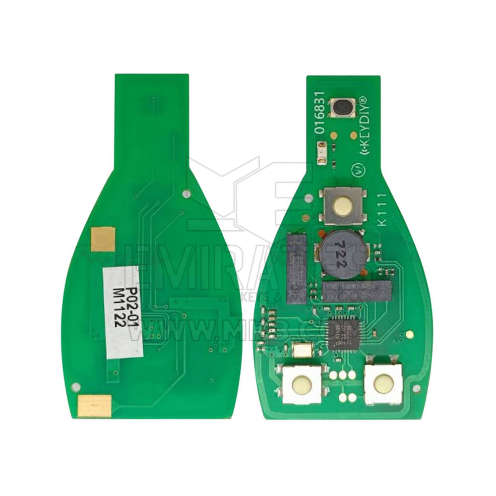 New Keydiy KD Universal Smart Remote Key 3+1 Buttons Benz Type ZB31 Work With KD900 And KeyDiy KD-X2 Remote Maker and Cloner | Emirates Keys