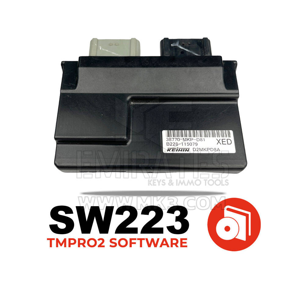 TMPro SW 223 - ECU para motos Honda Keihin tipo 2