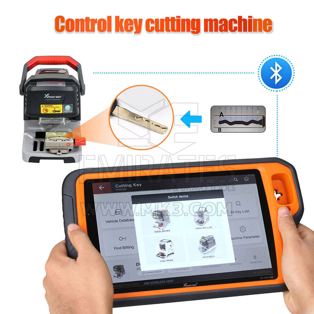 Dispositivo de almohadilla Xhorse VVDI Key Tool Plus