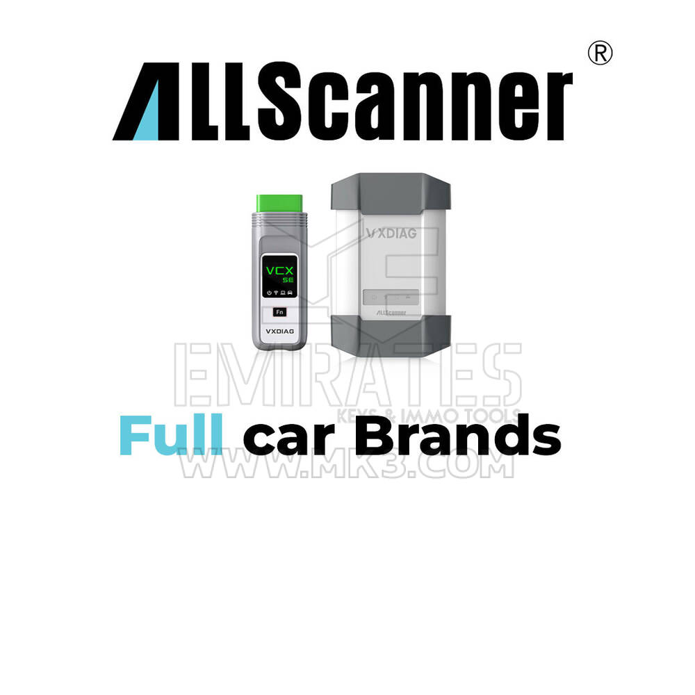 Toutes les marques de scanner complet de voiture pour VCX Doip