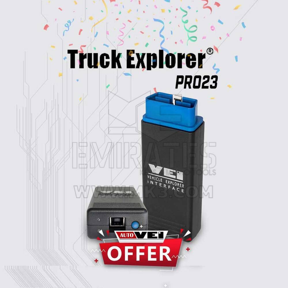 AutoVEI Truck Explorer Device Kit PRO23 ( 2023 Updated )