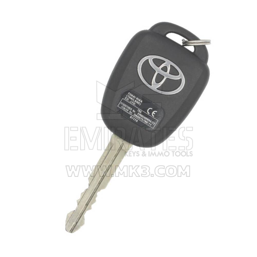 Clé à distance d'origine Toyota Yaris 2012 433MHz 89070-52F40 | MK3