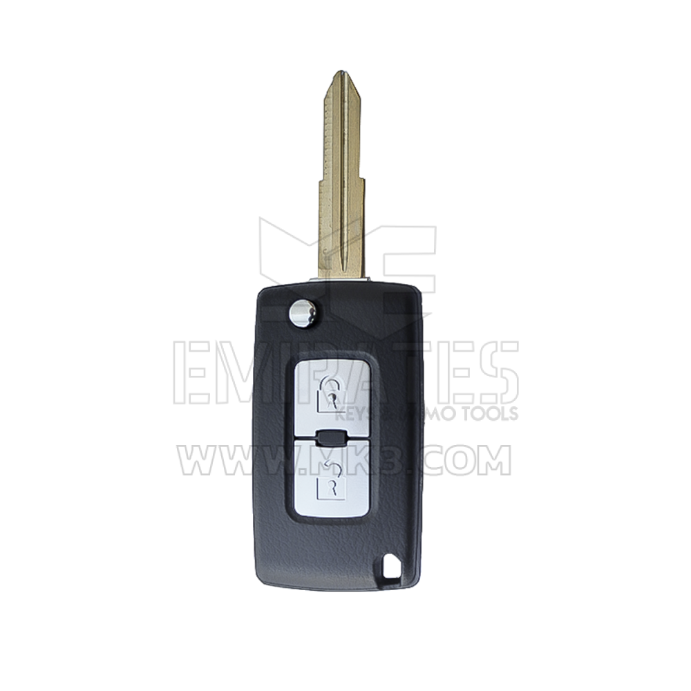 Usado Mitsubishi Pajero 2015-2021 Original Flip Remote Key 2 Buttons 433MHz Número da peça do fabricante: 6370B882 / FCCID: G8D-635M-A | Chaves dos Emirados