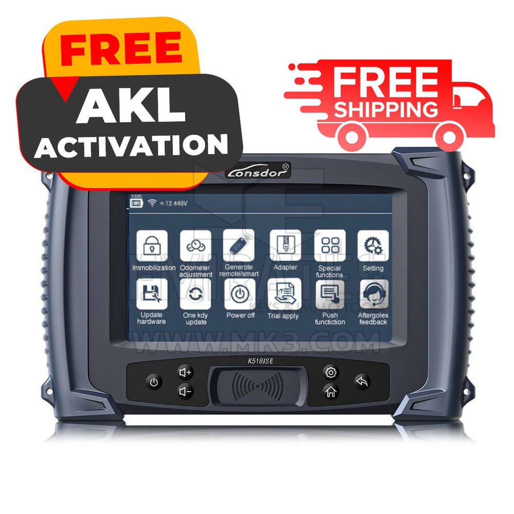 Lonsdor K518ME K518 Key Programmer for All Makes with Odometer Adjustment (for Middle East Market)