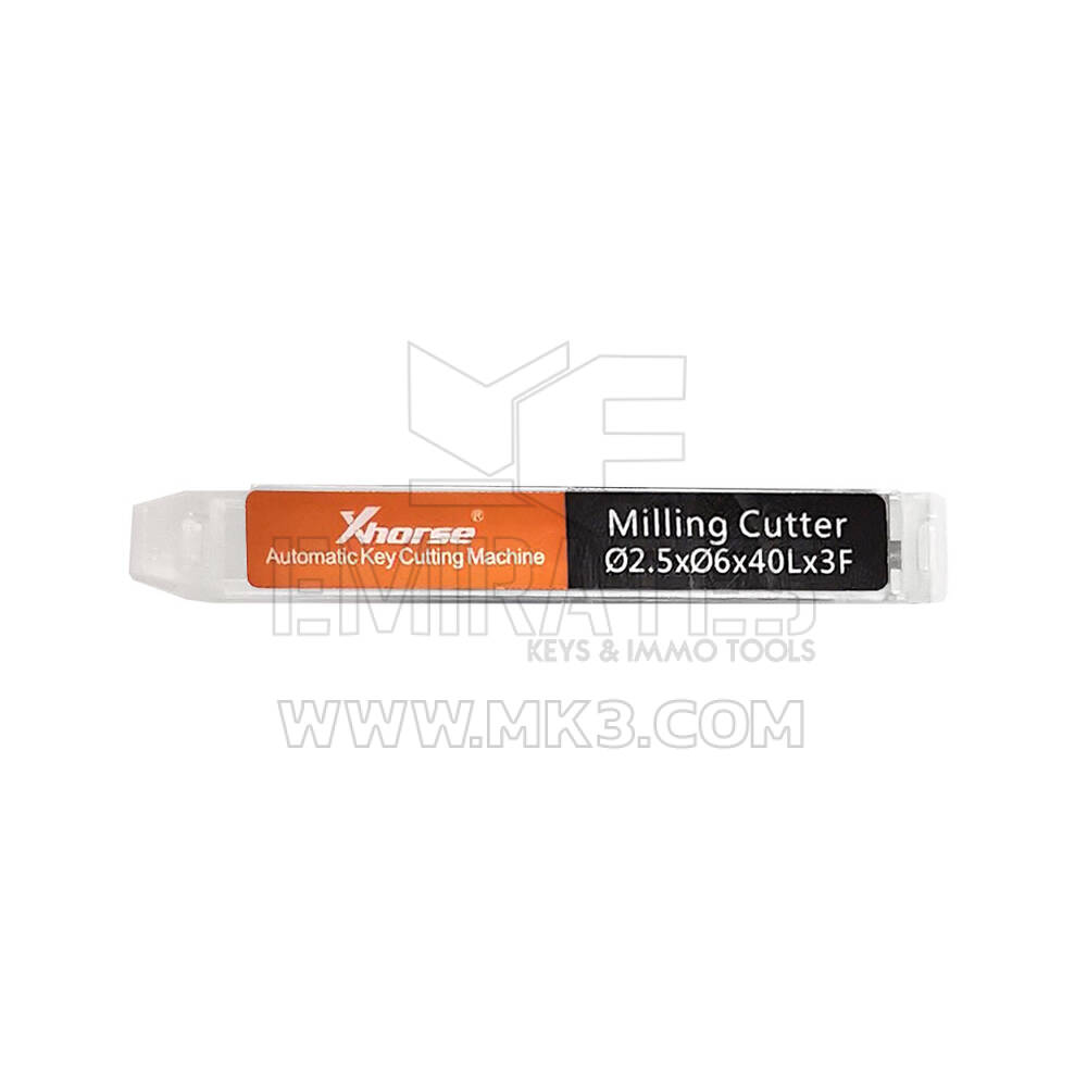 Fresa Xhorse da 2,5 mm per duplicatrici Xhorse Condor XC-MINI, Condor MINI Plus, Condor XC-002, Dolphin XP005 e Dolphin XP-007