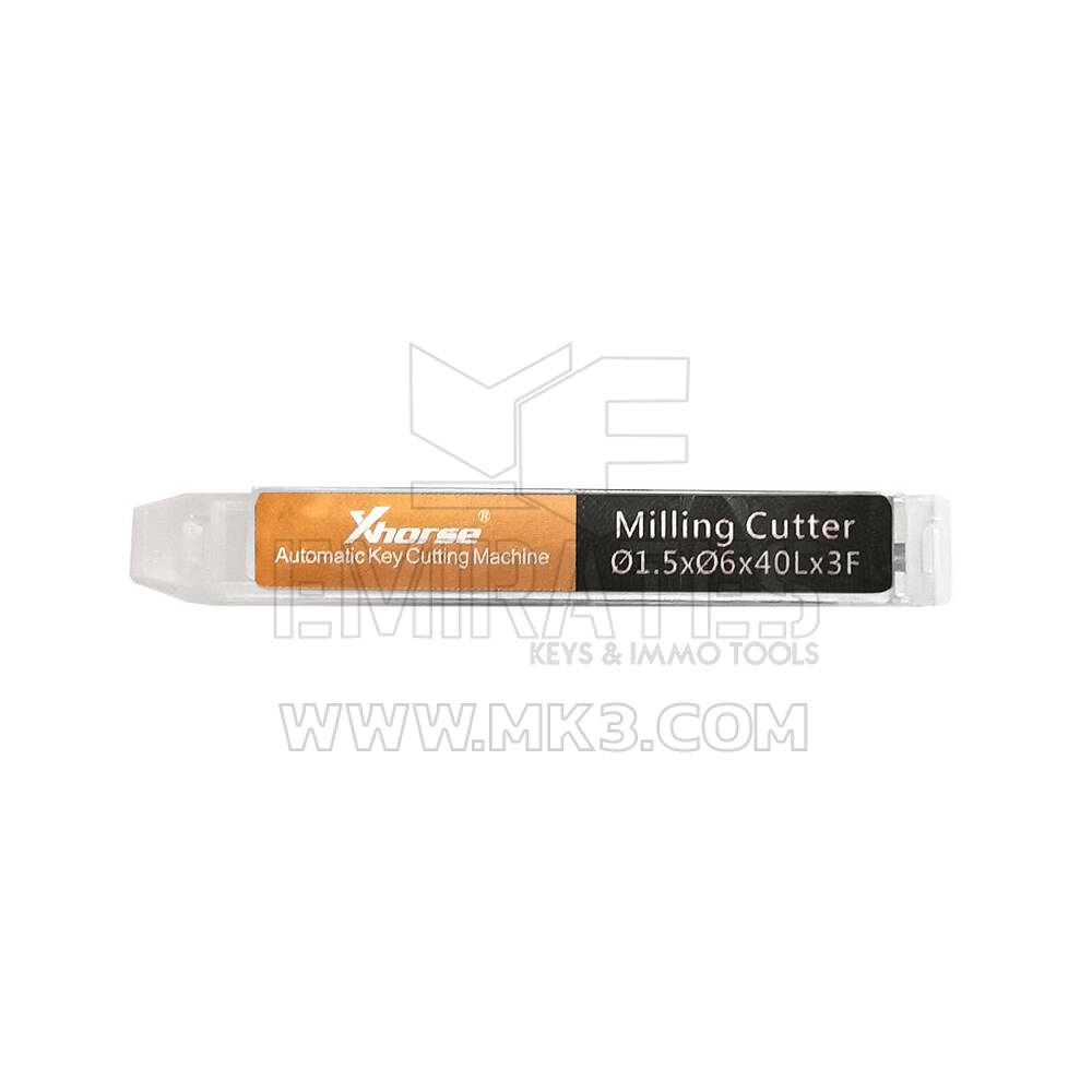 قاطعة طحن نهاية Xhorse 1.5 مم لآلة قطع المفاتيح Xhorse Condor XC-MINI وCondor MINI Plus وCondor XC-002 وDolphin XP005 وDolphin XP-007 | مفاتيح الإمارات