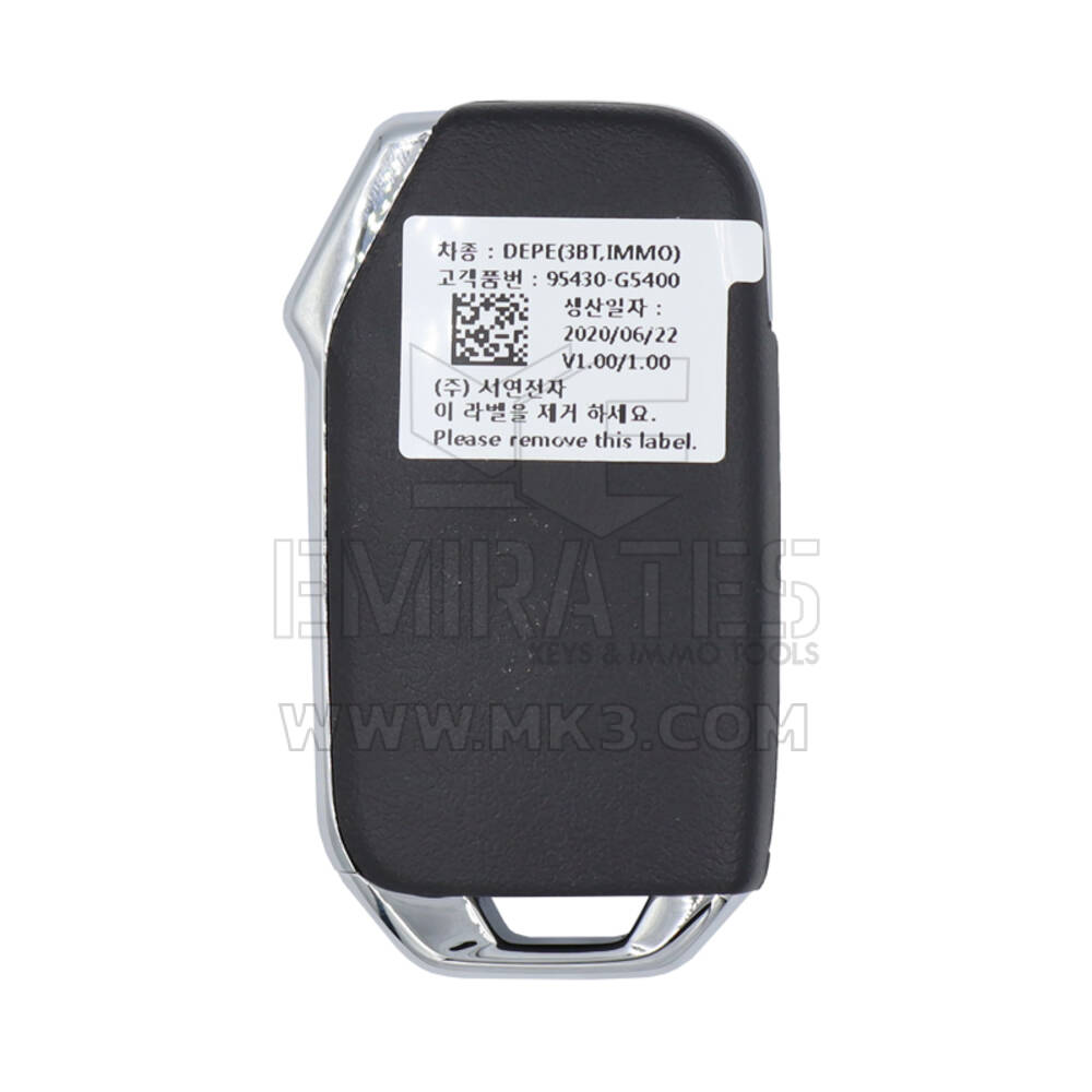 NEW KIA Niro 2020 Genuine/OEM Flip Remote Key 3 Buttons 433MHz 95430-G5400 95430G5400 / FCCID: SVI-SKRGE03 | Emirates Keys