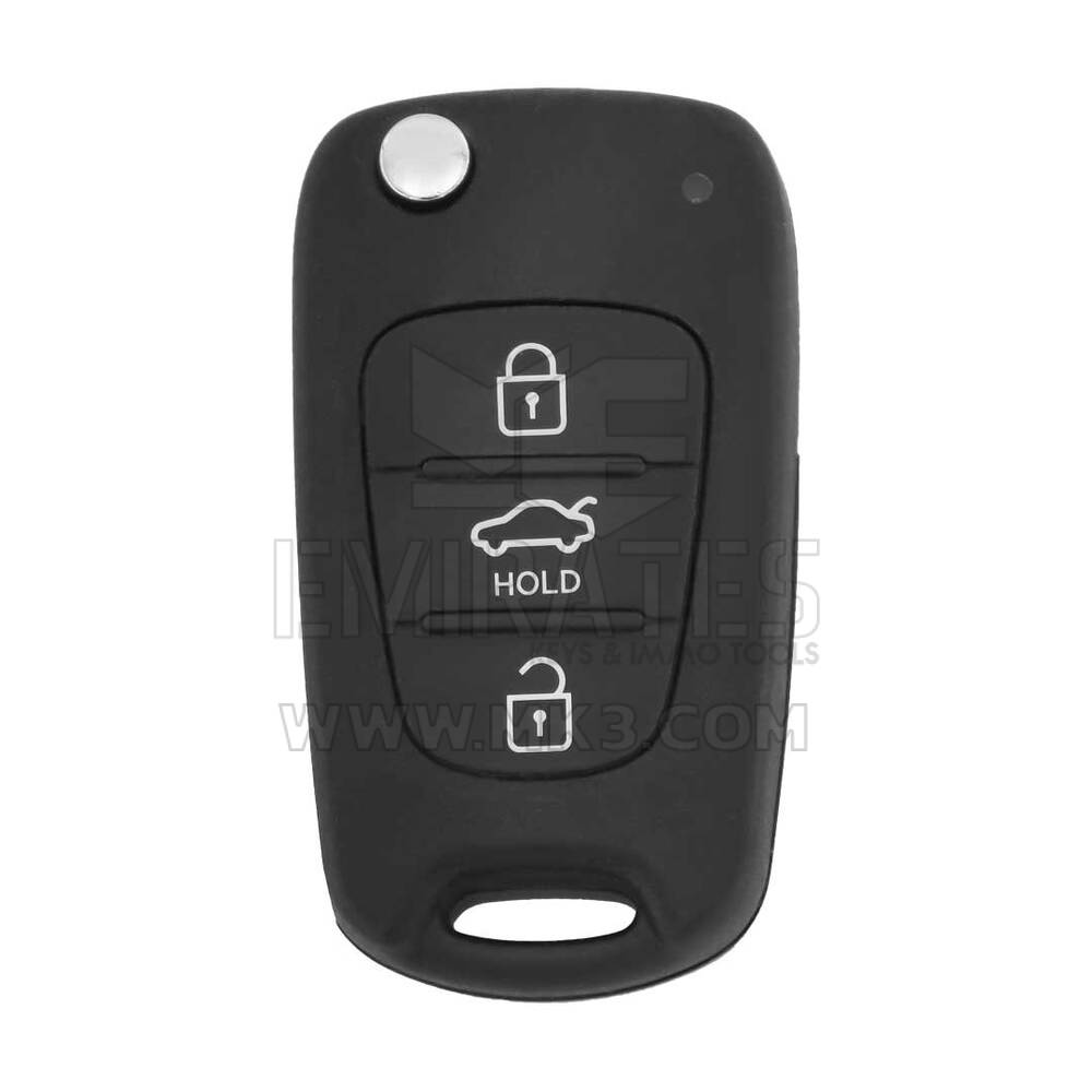 KIA Original Flip Remote 3 Buttons 433MHz ASK 46 Transponder QB