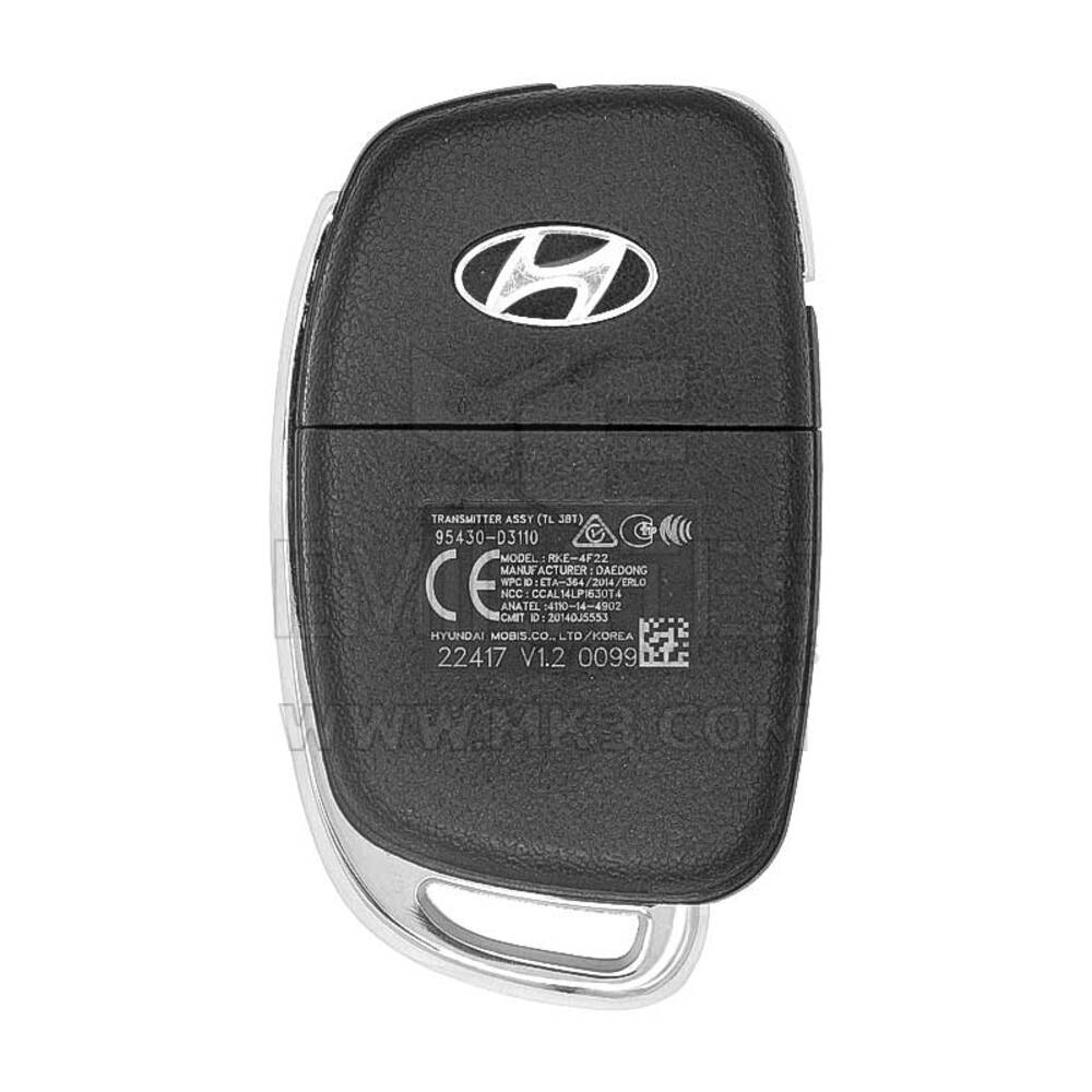 Hyundai Tucson Flip Remote Key 3 أزرار 95430-D3100 | MK3