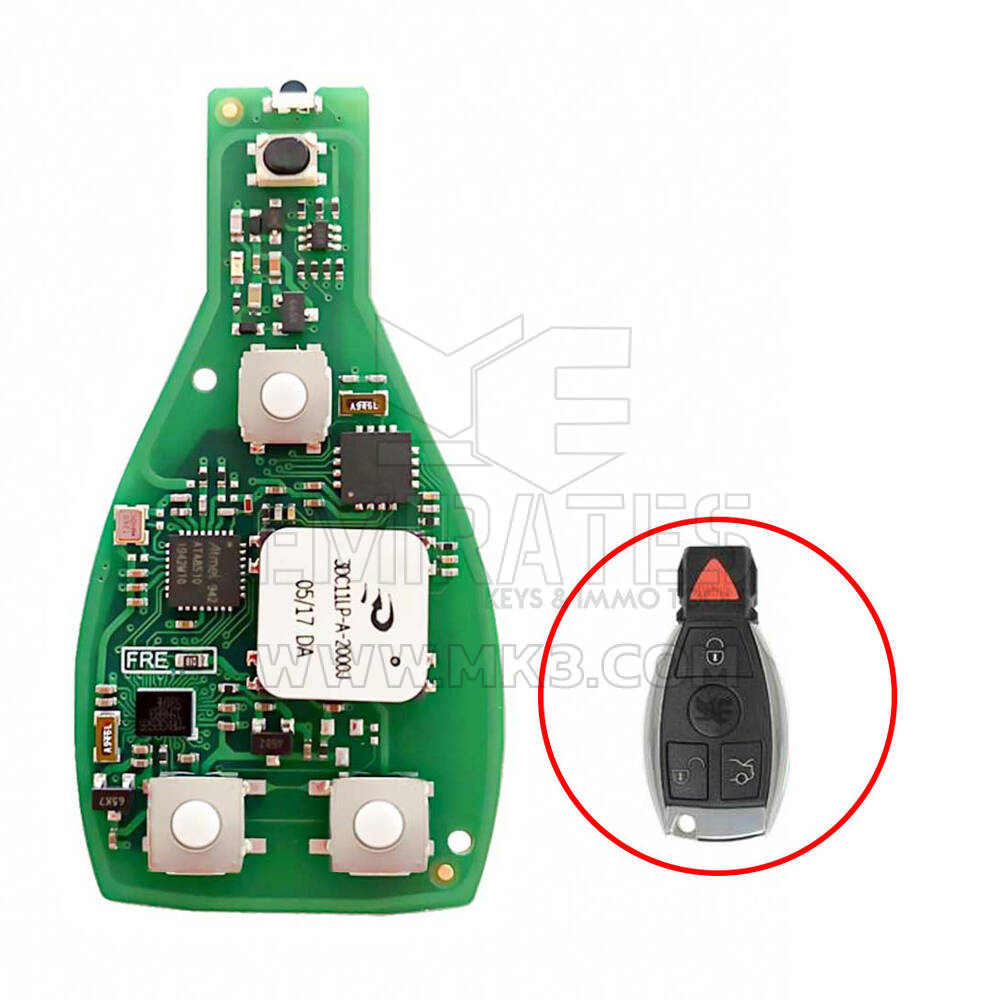 Xhorse Universale Mercedes Benz FBS3 Smart Key PCB Ingresso senza chiave W204/207/212/164/166/221 315/433 MHz