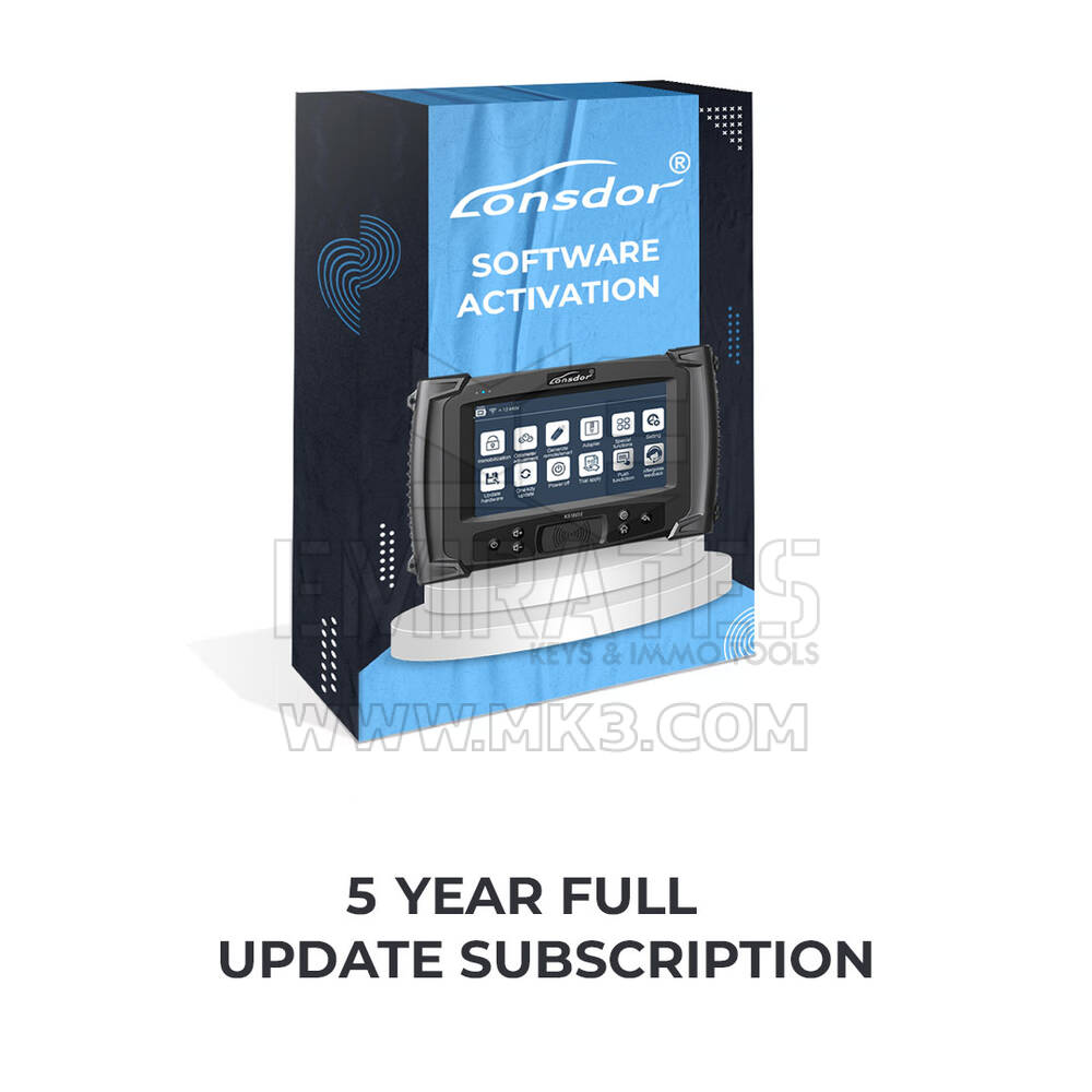 Suscripción de actualización completa de 5 años para dispositivos Lonsdor K518ISE, K518ME y K518TUR