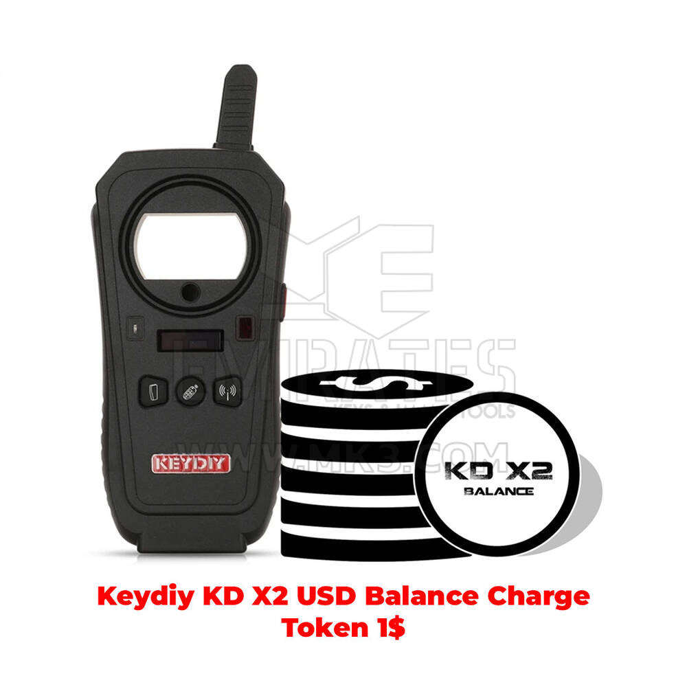 Keydiy KD X2 USD Balance Charge Token 1$ | MK3