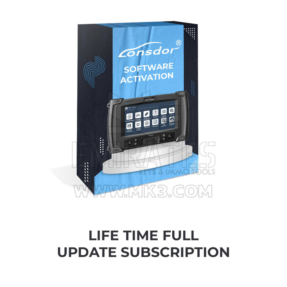 Assinatura de atualização completa do tempo de vida útil do dispositivo Lonsdor K518S K518 S