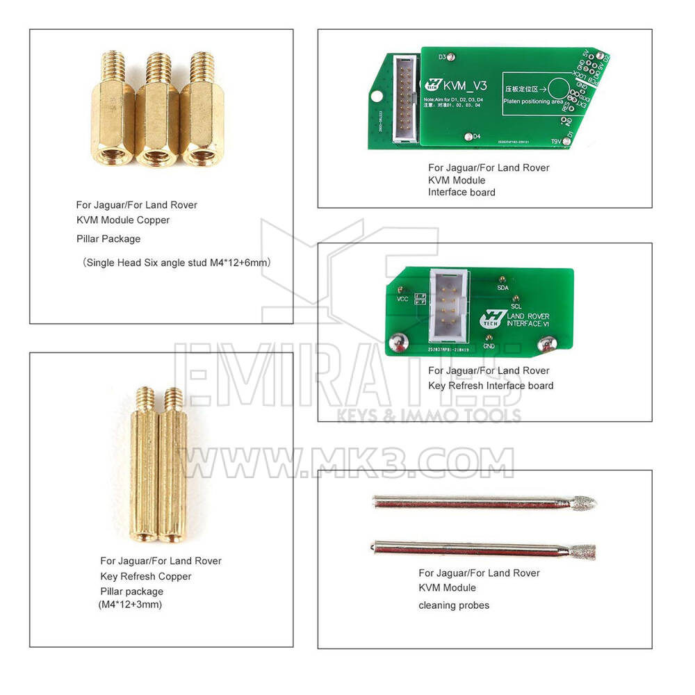 New Yanhua Mini ACDP Module 9 Jaguar/Land Rover KVM Module Support Adding key & All Key Lost and Key Refresh with License A700 | Emirates Keys