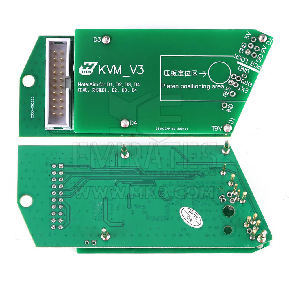 Novo módulo Yanhua Mini ACDP 9 Módulo KVM Jaguar/Land Rover Suporte para adição de chave e todas as chaves perdidas e atualização de chave com licença A700 | Chaves dos Emirados