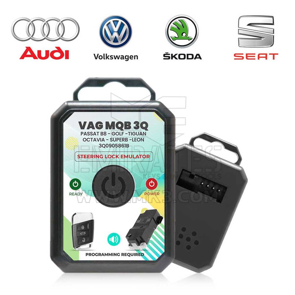 VAG MQB 3Q Volkswagen Passat B8 Skoda Octavia Εξομοιωτής κλειδώματος τιμονιού καθίσματος
