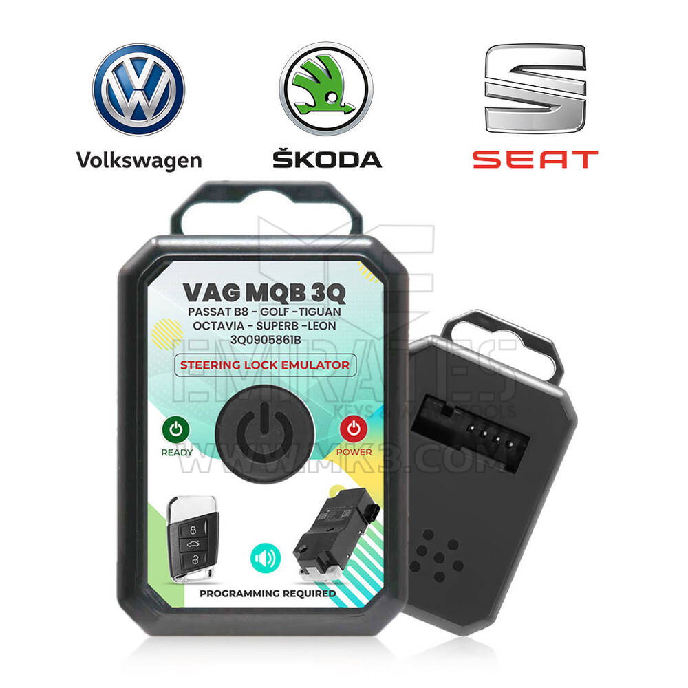 VAG MQB 3Q Volkswagen Passat B8 Skoda Octavia Seat Steering Lock Emulator