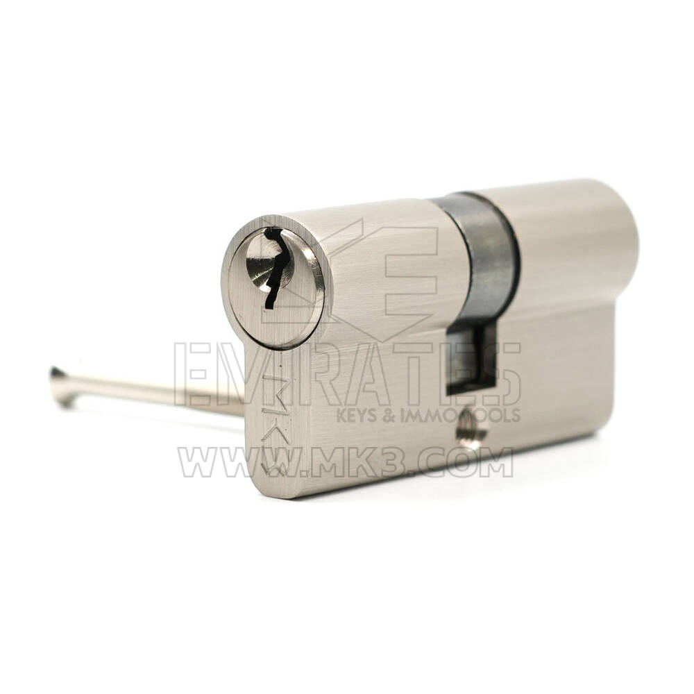 Cilindro de latón puro MK3, 3 llaves normales de latón, cilindro de cerradura de puerta de 60 mm de tamaño SN | MK3