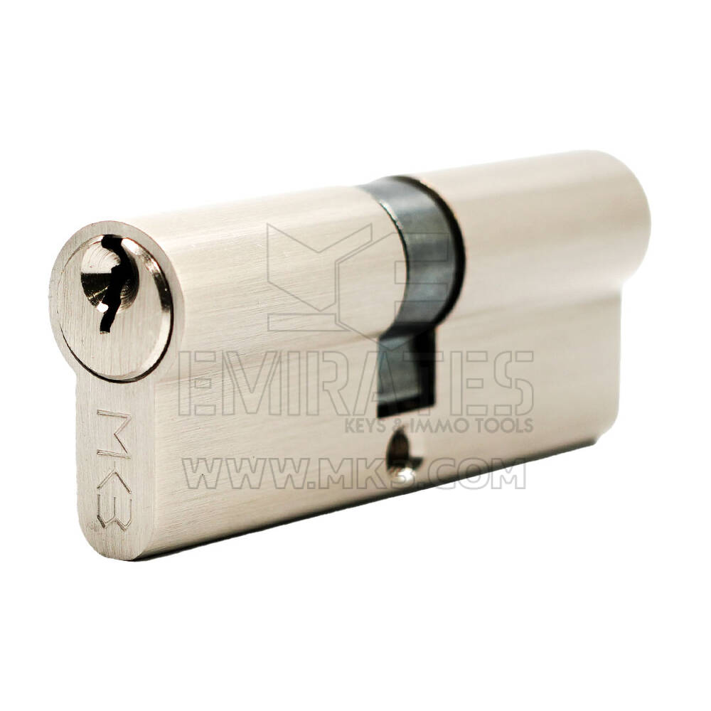 Cylindre en laiton pur MK3, 3 clés normales en laiton, cylindre de serrure de porte de taille PN 80 mm | MK3