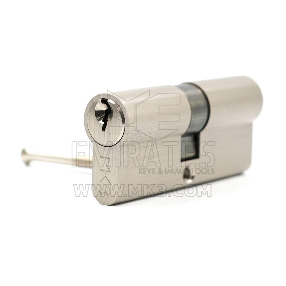 Cilindro de latón puro MK3 con 3 llaves normales de latón, cilindro de cerradura de puerta de tamaño Sn de 70 (30/40) mm | MK3