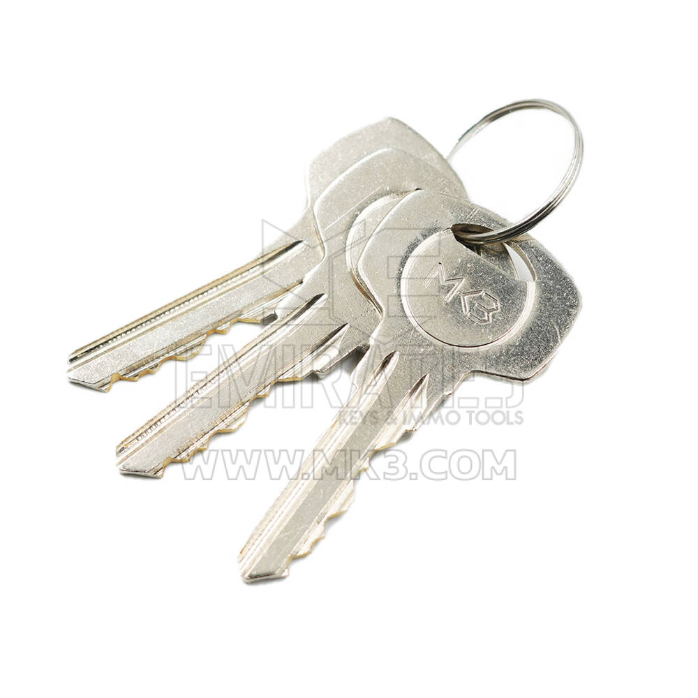 New High Quality Best Price Pure Brass Cylinder with 3 pcs Brass Normal Keys, SN Size 70mm | Emirates Keys