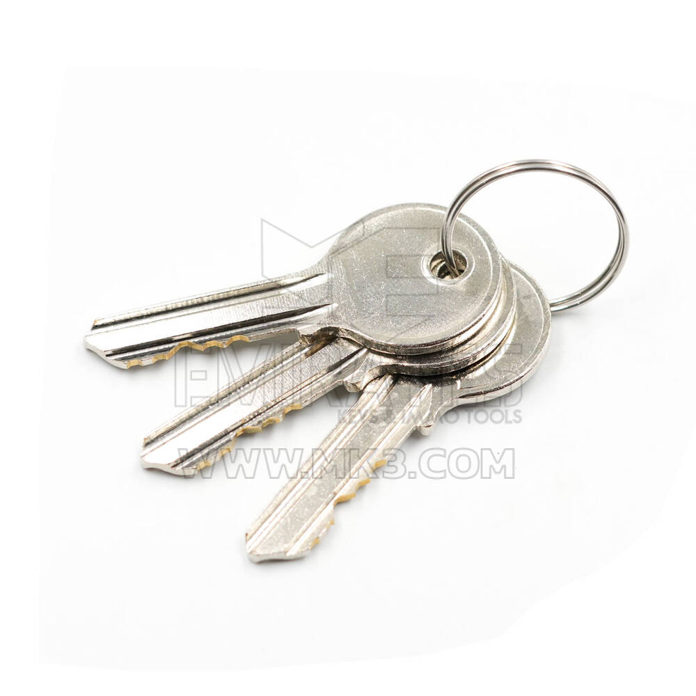 New High Quality Best Price Full Zinc Cylinder with 3 pcs Brass Normal Keys, Key SN Size 70mm | Emirates Keys