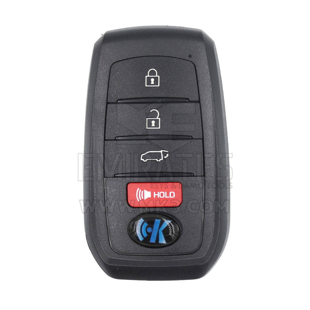 Keydiy KD Telecomandi Universale Smart 3+1 Pulsanti Toyota Tipo ZB35-4