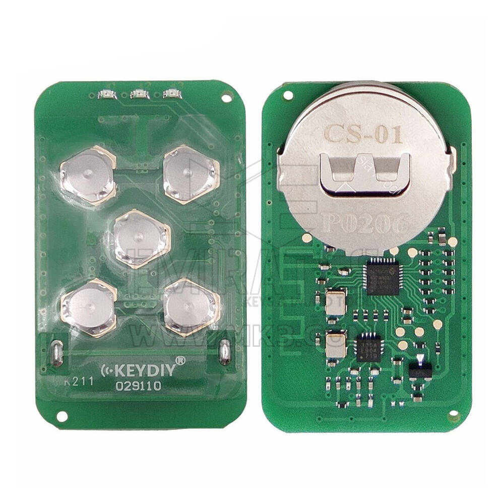 KEYDIY KD CS01 Cloud Key All In One Garage Remote Key 5 Buttons 225-915Mhz Face to Face Copy Remote Supporting Rolling Code and Fixed Code | Emirates Keys
