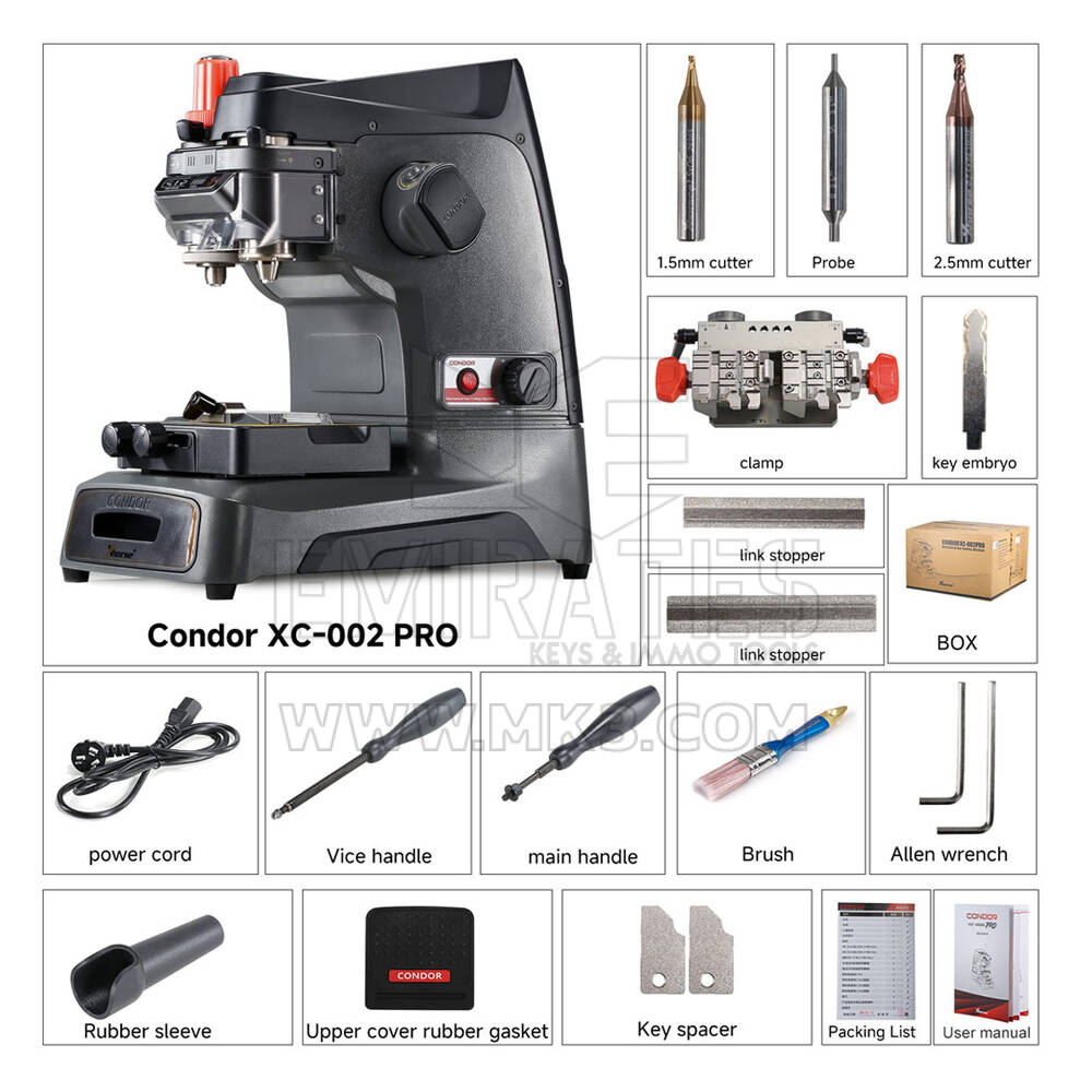 Xhorse Condor XC-002 PRO Key Cutting Machine | MK3