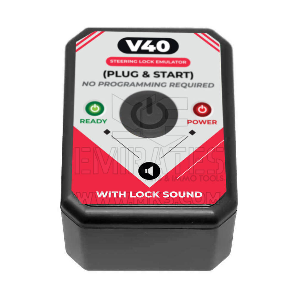 New Volvo V40 2012-2019 Steering Lock Emulator Simulator With Lock Sound No Programming Required | Emirates Keys