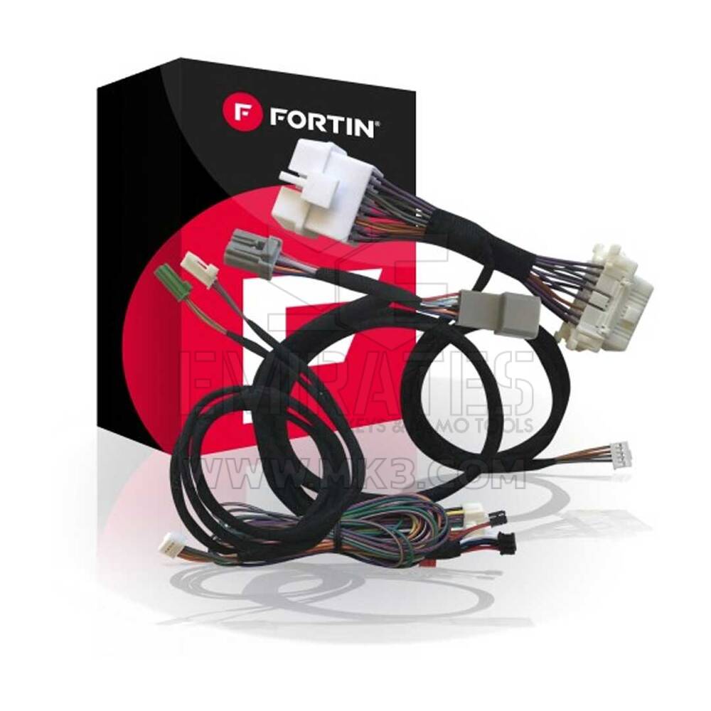 Fortin THAR-CHR7 - T-HARNESS Para veículos Chrysler, Dodge e Jeep com chave padrão e PUSH-TO-START