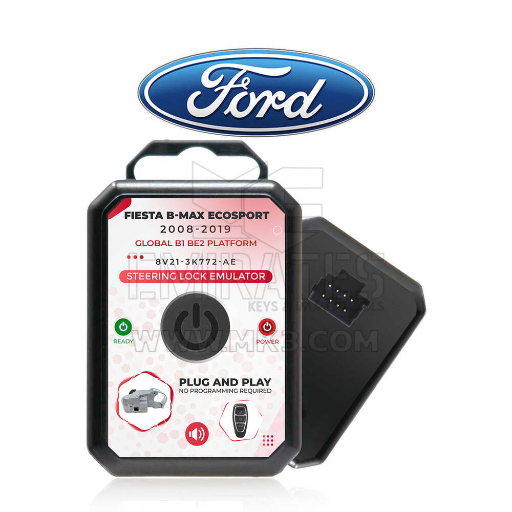 Ford Fiesta B-MAX EcoSport 2008-2019 Global B1 BE2 Platform Steering Lock Emulator Simulator