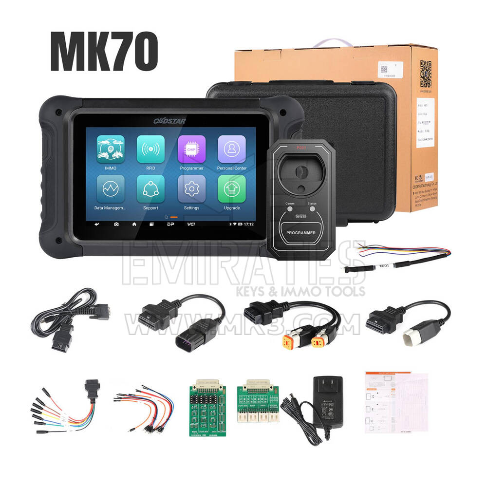 Programador de llaves de motocicleta OBDSTAR MK70 | MK3