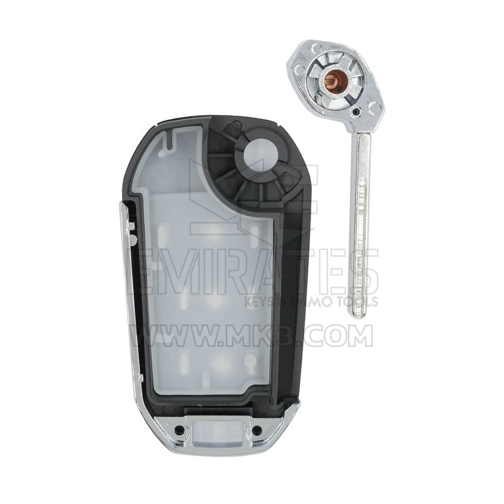 New Aftermarket Peugeot Citroen 3 Button Flip Remote Key Shell With HU83 Blade High Quality Best Price | Emirates Keys